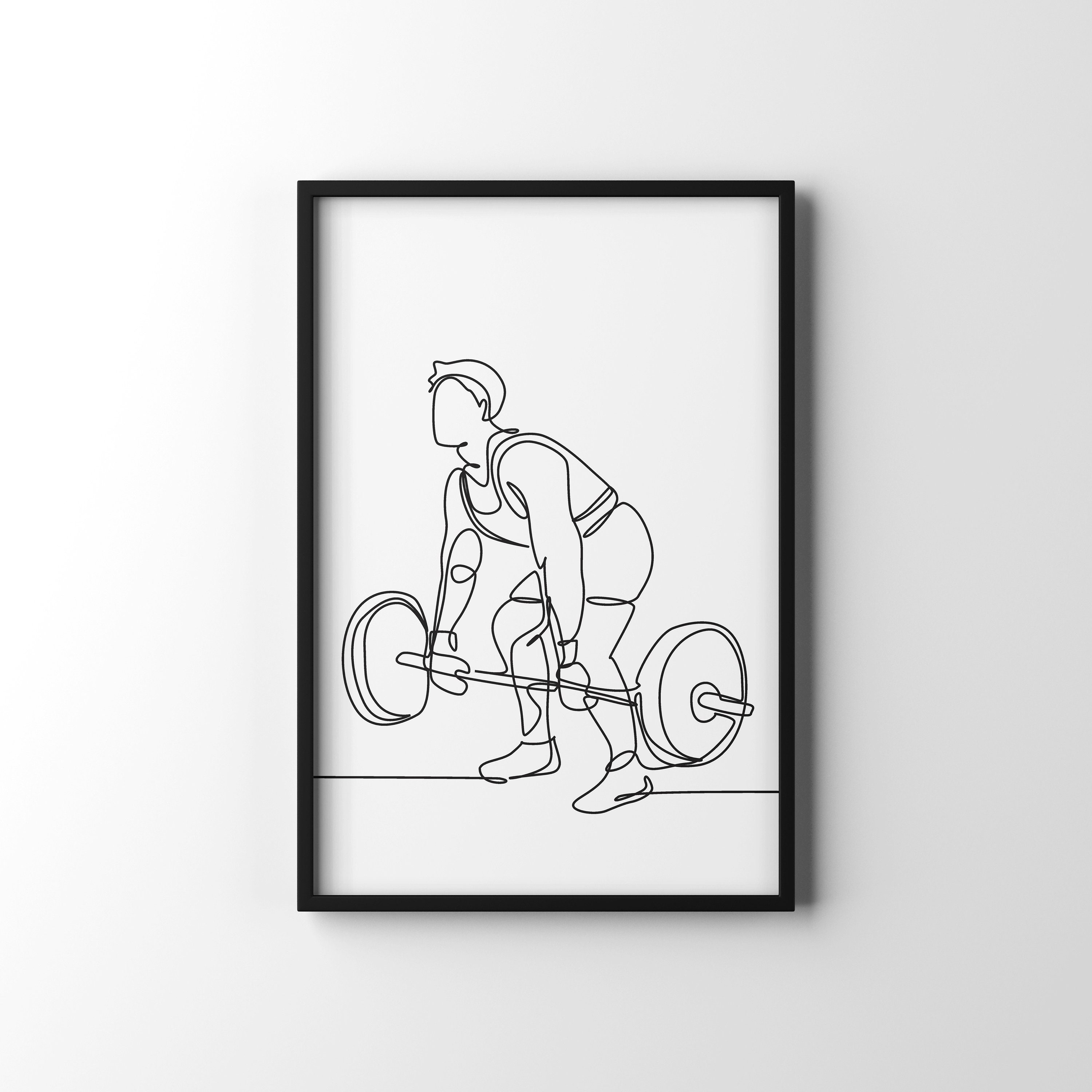 Set of 3 Gym Decor Home Gym Decor Motivational Decor Gym Etsy