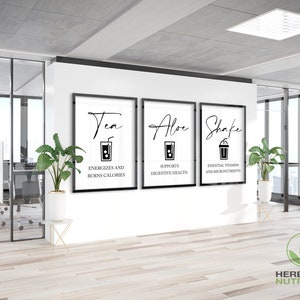 Herbalife Loaded Tea | Herbalife Beverage Poster | Tea Aloe Shake | Herbalife | Nutrition Poster