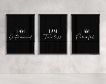 Motivational Gym Wall Decor - Fitness Wall Art- Motivational Wall Decor For Home Gym Inspirational Gym Art - Printable Wall Decor For Gym