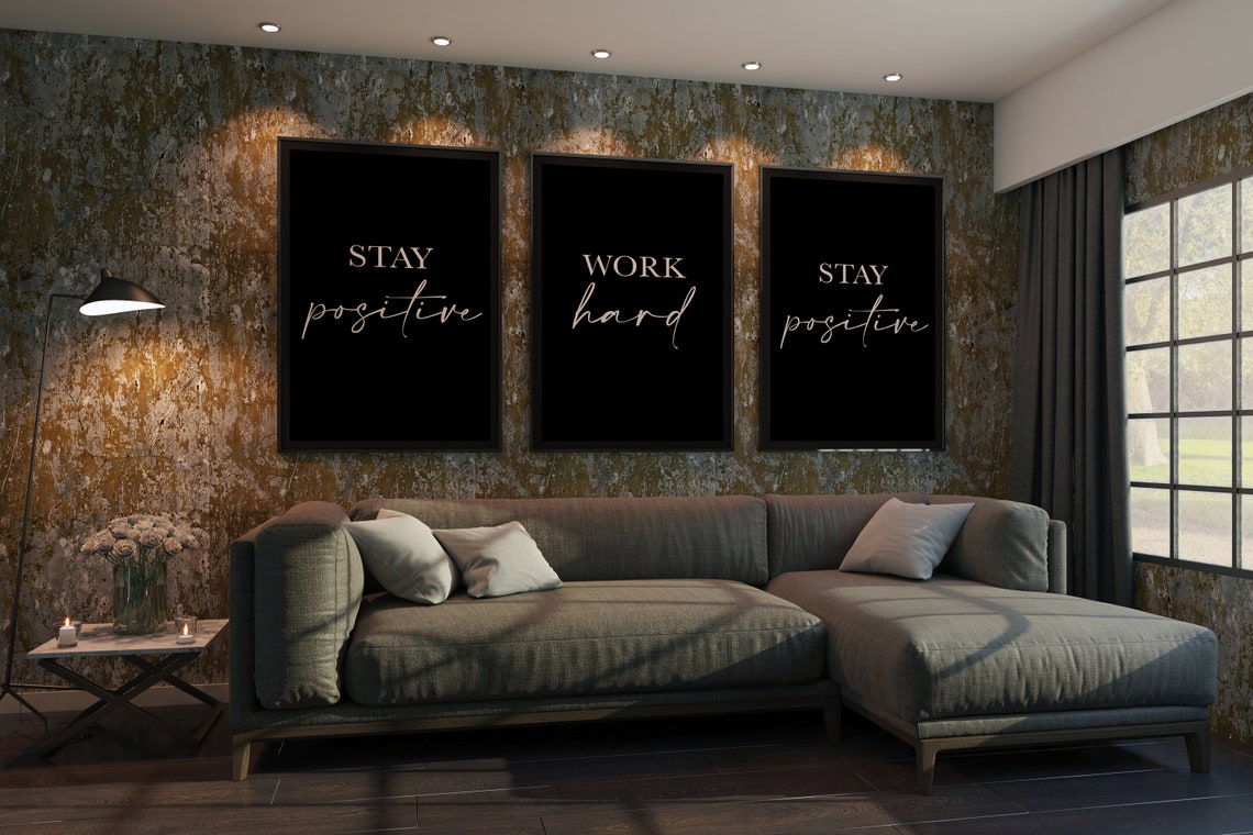 Gym Wall Art Home Gym Poster Home Gym Decor Motivational Etsy