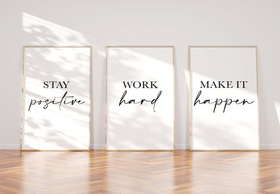 HLNIUC motivacijska zidna slika za teretanu, inspirativni poster za dvoranu za vježbanje, set od 6 komada (8X10, bez okvira), pozitivna slika na platnu za teretanu, vježba