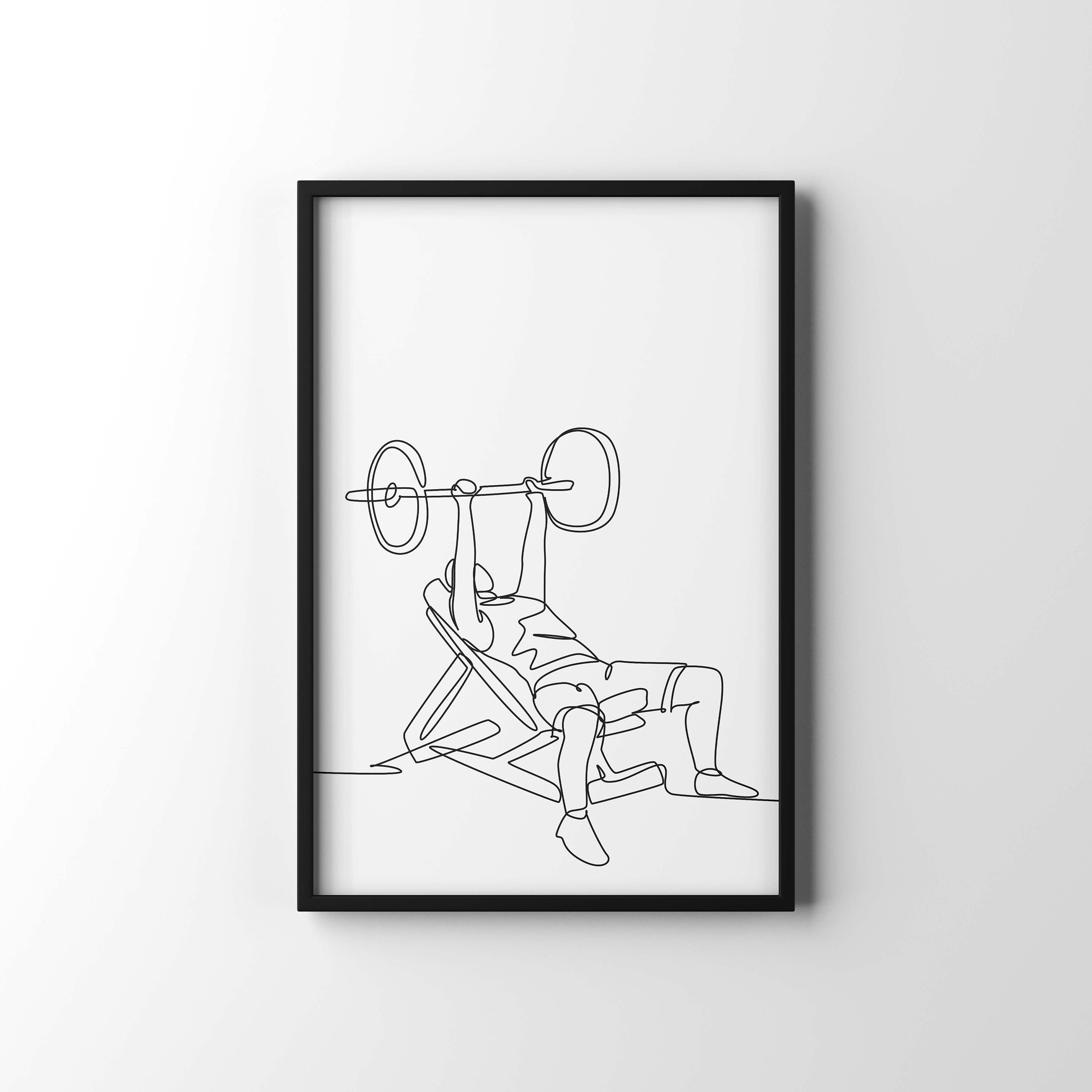 Gym Decor Set of 8 Home Gym Decor Motivational Decor Etsy Australia