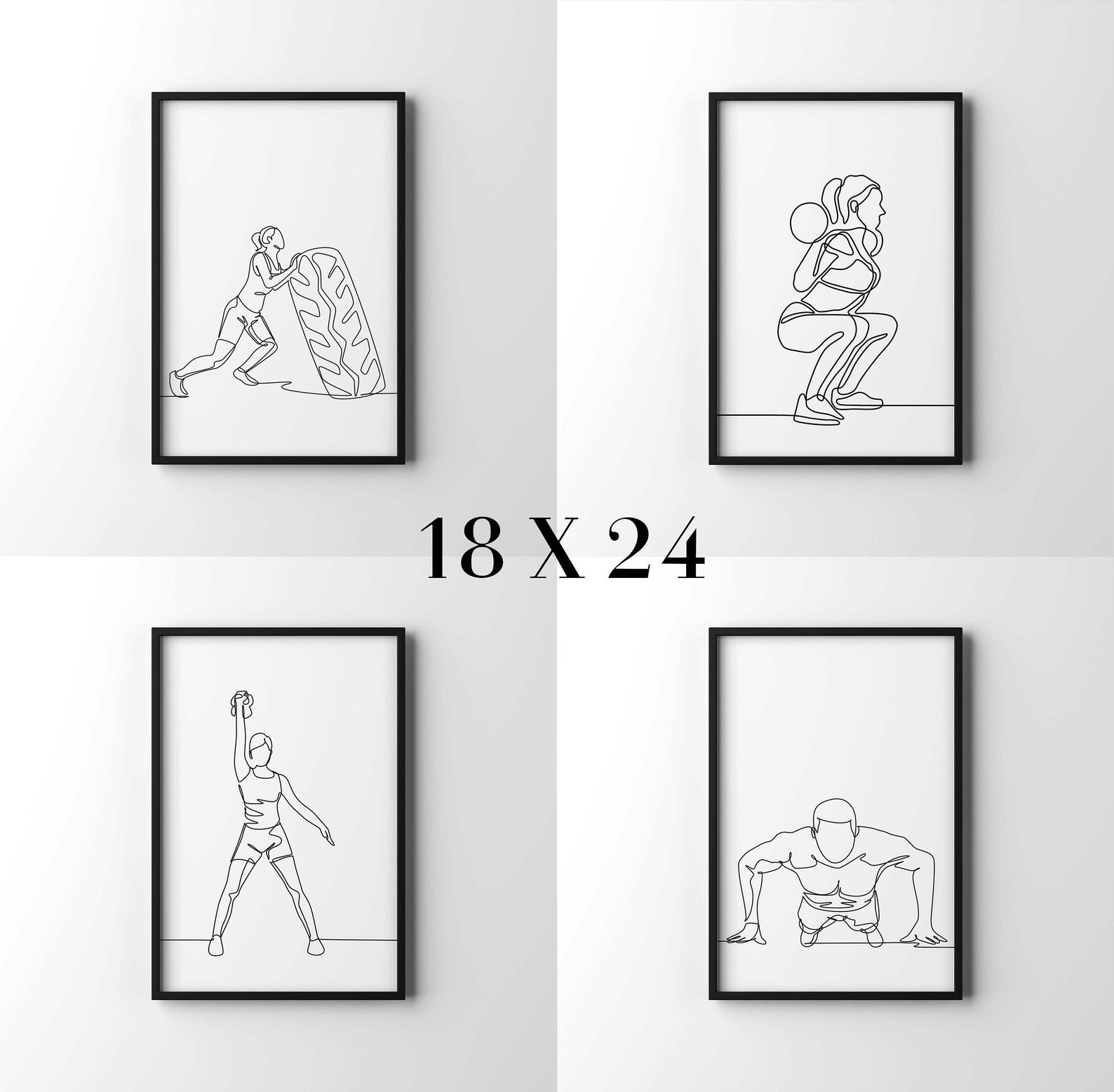 Gym Decor Home Gym Decor Motivational Decor Gym Wall Art Etsy