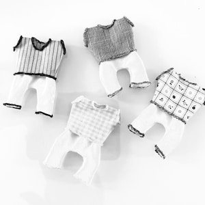 Anzug, Deko,  Miniatur für die Puppenstube, Kleidung, Maßstab 1:12