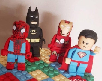 lego superhero party