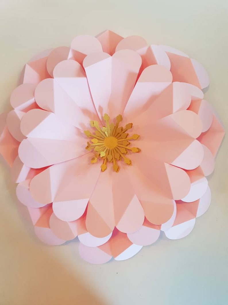 Free Free 252 Svg Paper Flower Center Template SVG PNG EPS DXF File