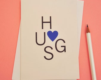 Big Hug Greetings Card