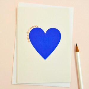 Big Love Happy Anniversary Greetings Card