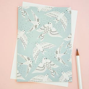 Illustration d'oiseau Carte de voeux / Carte d'anniversaire