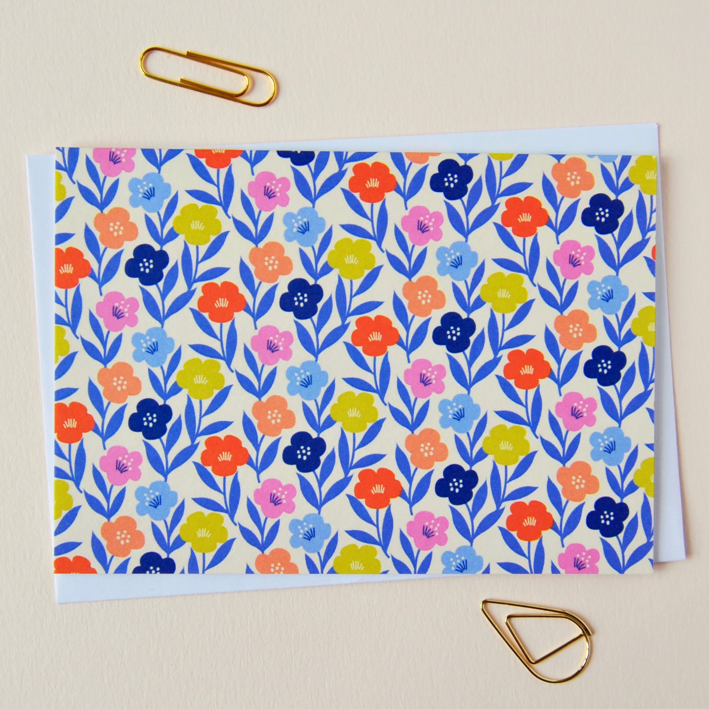 Floral Print Illustrated Notecards / Thank You Card Gift Set Etsy UK