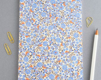 Petit Blue Floral Perfect Bound Notebook