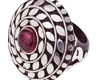 Fallon Ring silver plated