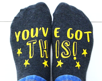 You’ve Got This Socks - Chaussettes avec attitude - Chaussettes pour hommes - Chaussettes pour femmes