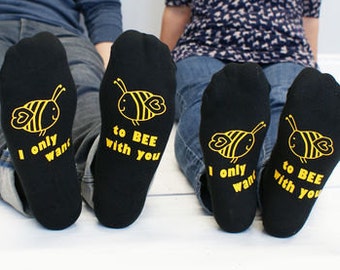 Bee Socks - I Only Want to Be With You Women's Socks