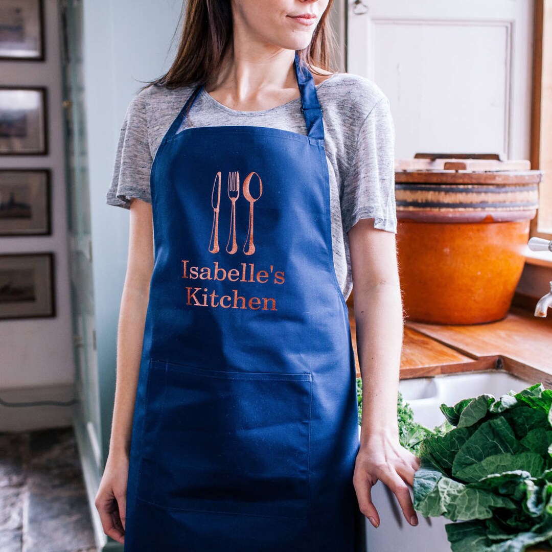 Personalised Apron Cooking Gift Name Apron Gifts for Bakers Custom