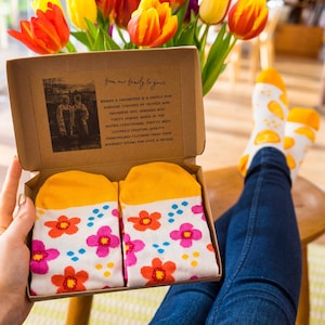 Women's Sock Subscription - Colourful Sock Gift For Her - Subscription Gifts For Her - Letterbox Gifts - Funky Sock Gifts