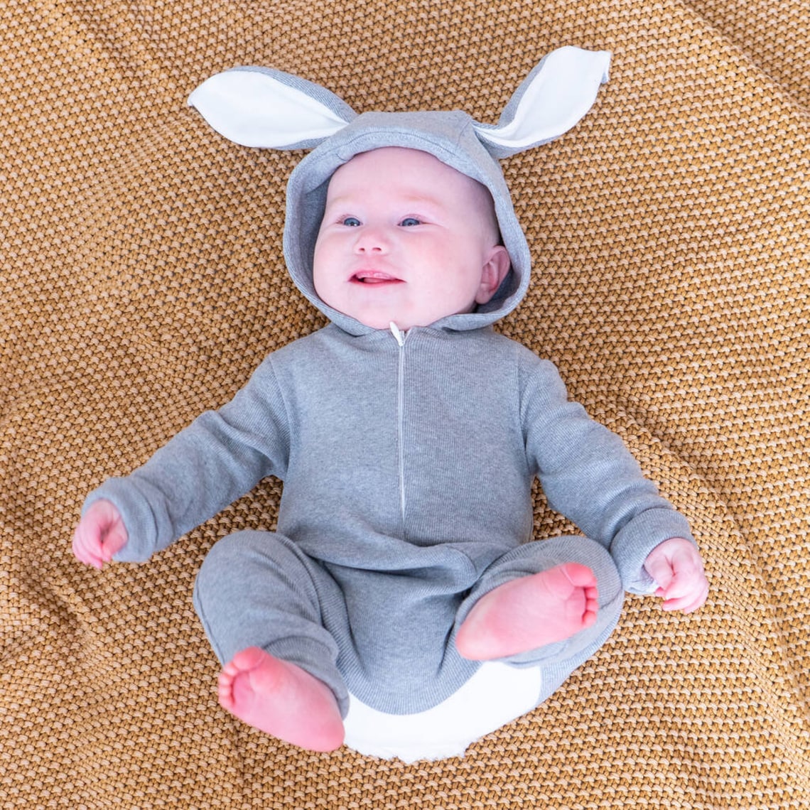 Baby Bunny Onesie Bunny All in One Baby Easter Outfit Etsy
