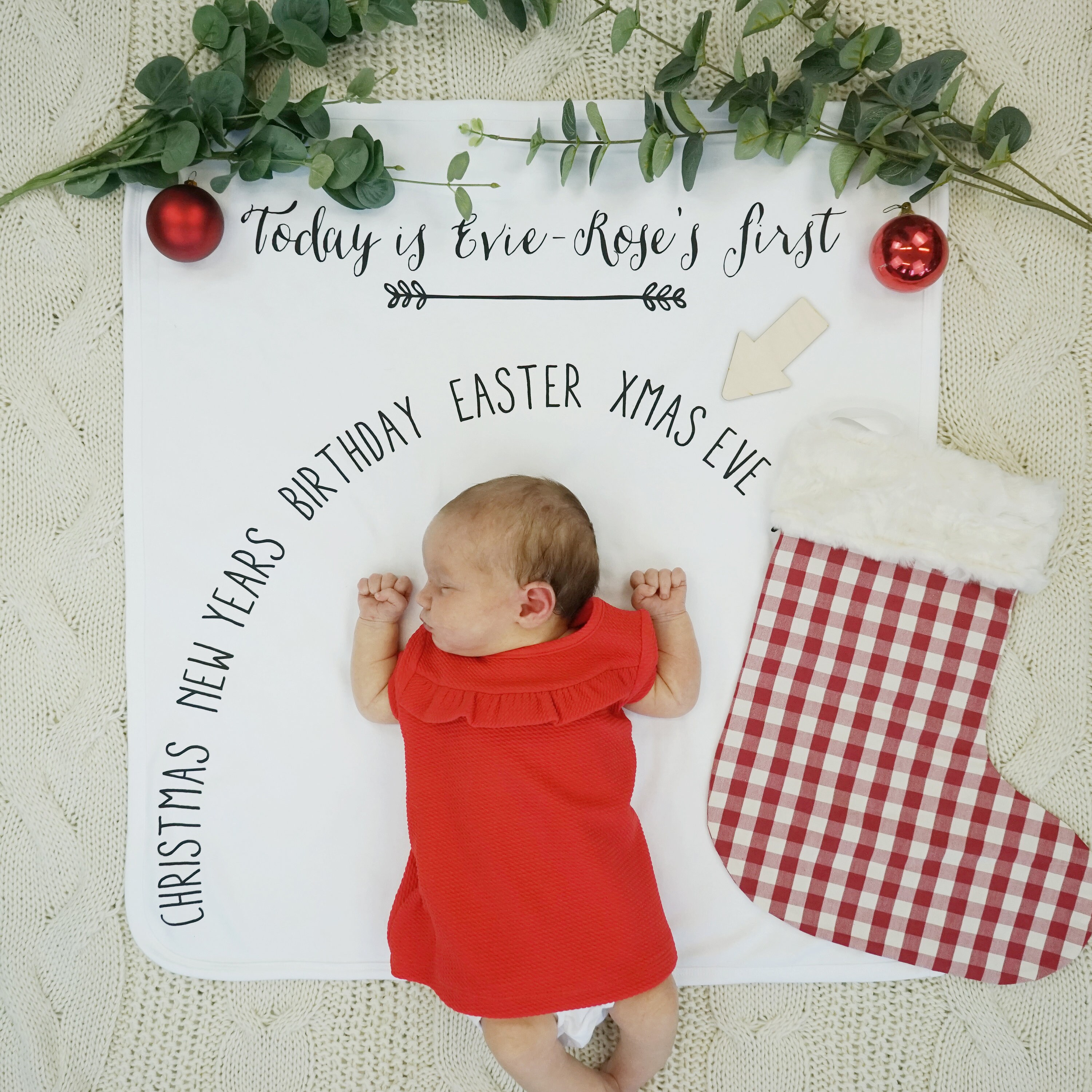 Baby Milestone Blanket First Christmas Seasons Baby Milestones Blanket My First Milestone Blanket Seasonal Baby Milestone Blanket Etsy Canada