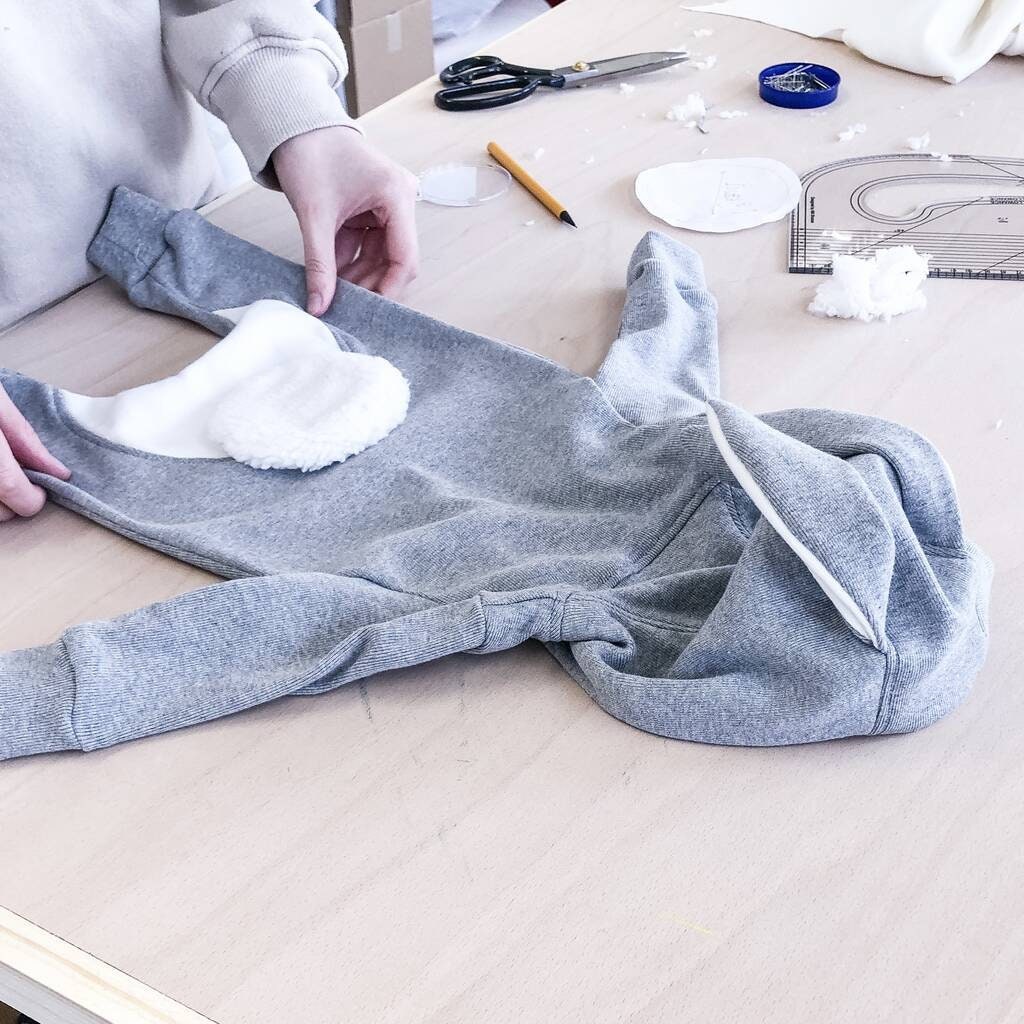 Baby Bunny Onesie - Bunny All in One - Baby Easter Outfit