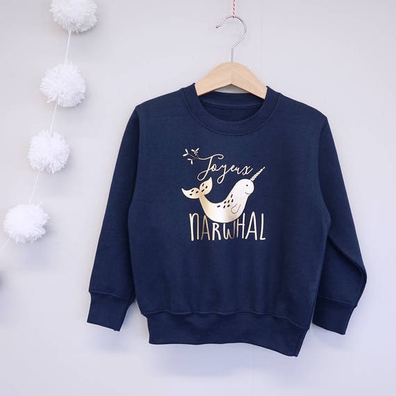 Narwhal Christmas Jumper Narwhal 