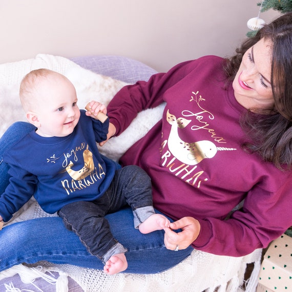 Christmas Narwhal Jumpers 