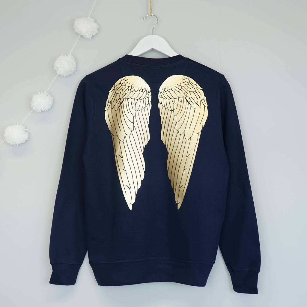 Angel Wing Jumper Angel Wing Sweater Adult Angel Wing - Etsy UK