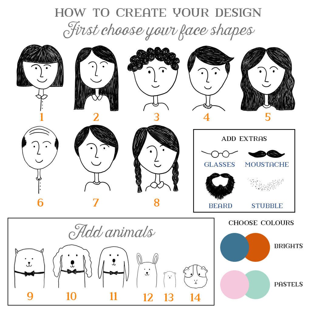 Personalised Family Cushion Personalized Cushion Family Etsy