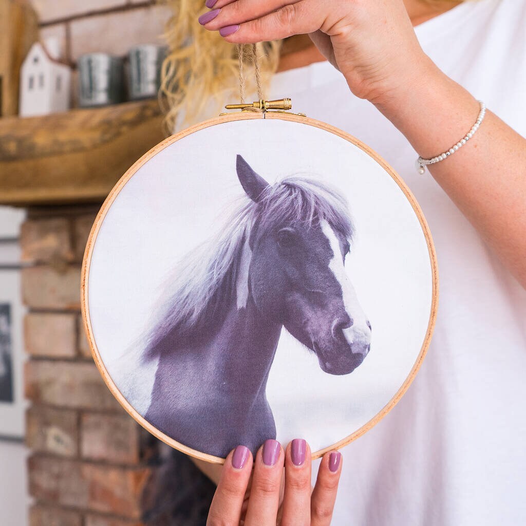 Horse Photo Print - Personalised Horse Gift - Personalized Photo Gift - Horse Portrait - Gift For Horse Lovers - Photo Wall Art