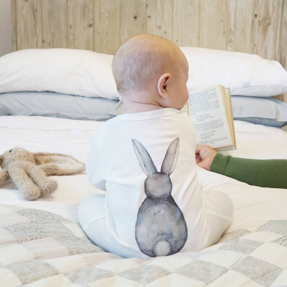 Baby Bunny Printed Organic Cotton Night Suit