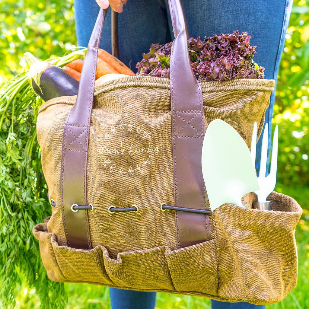 Gardening Bag Personalised Gardening Bag Garden Tools Bag Etsy