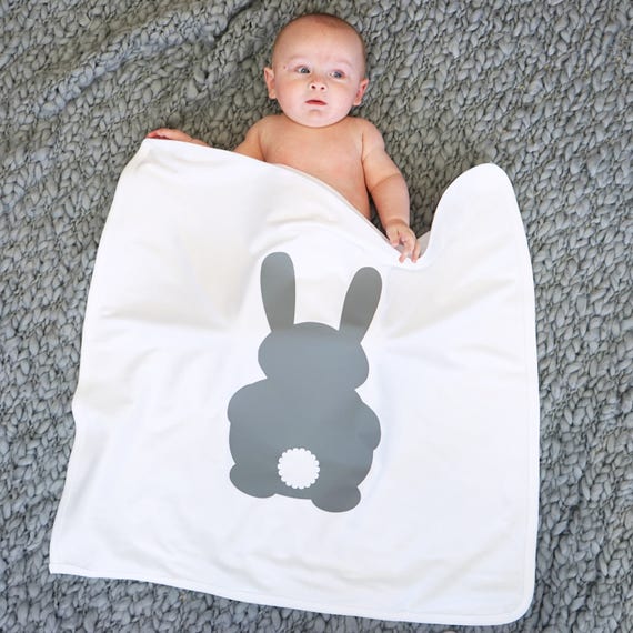 Bunny Blanket Bunny Baby Blanket Baby Blanket Easter Baby Gift Easter Gift
