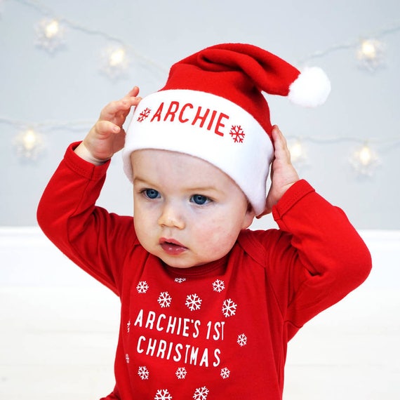 infant santa hat