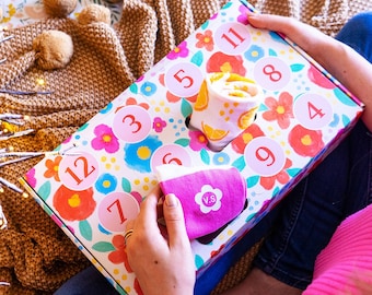 Sock Advent Calendar - Women's Unique Advent Calendar - Unique Christmas Countdown - Fun Advent Calendars - Women's Advent Calendar