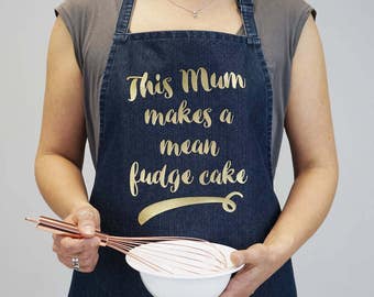 Personalised Apron Gift - This Mum Apron - Mother's Day Apron - Personalised Baking Apron - Gift For Nanna - Personalized Baking Apron