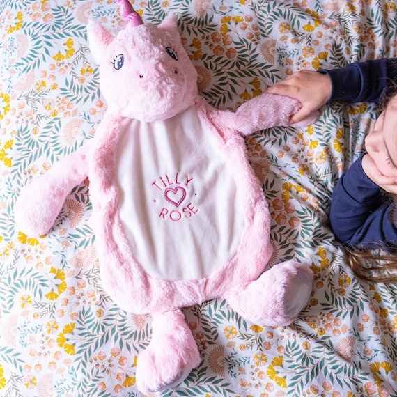 Personalised Hot Water Bottle Cover Unicorn Birthday Gift Personalised  Unicorn Gifts Unicorn Presents Kids Stocking Fillers 