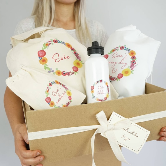 Cadeau de rentrée scolaire Coffret cadeau de rentrée Cadeau de rentrée  Panier pour enfants Panier pour enfants Couronne de fleurs -  France