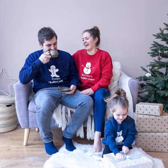 Pull de No l en famille Ensemble de pulls de No l Ensemble de