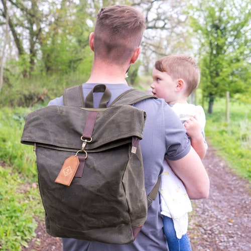 monogram rucksack