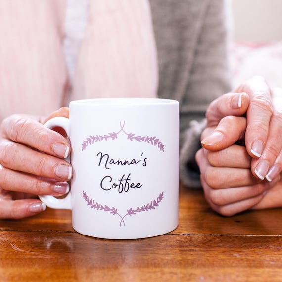 Lavender Mug - Personalised Mug Gift - Coffee Mug - Personalised Coffee Mug - Personalised Tea Mug for Her