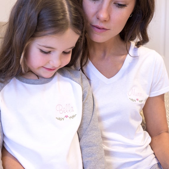 matching mum and child pyjamas