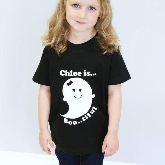 Personalised Name is Boo..Tiful Baby Romper Sleepsuit First Halloween Cute