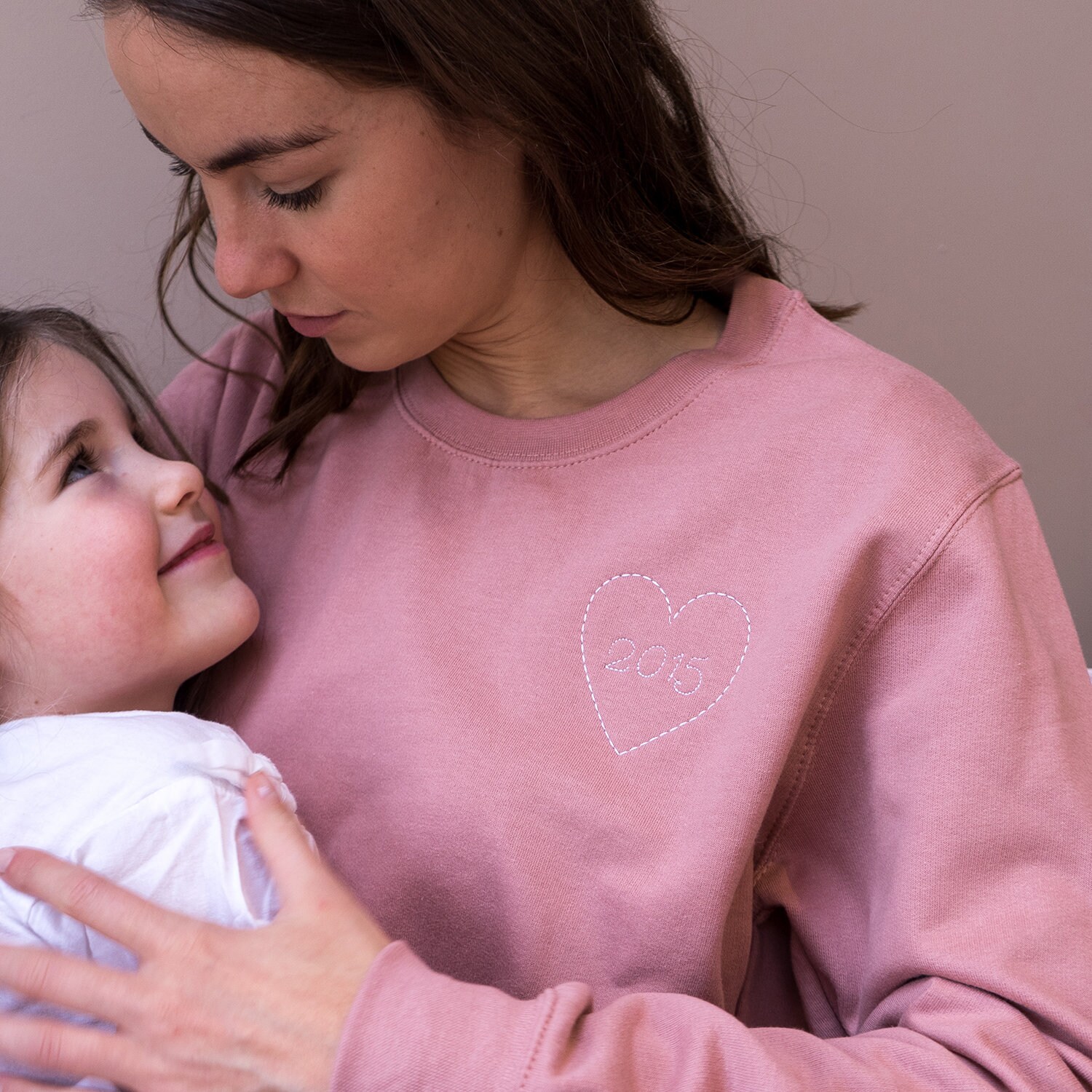 Image of Embroidered Jumper - Women's Special Date Gift Message Mum