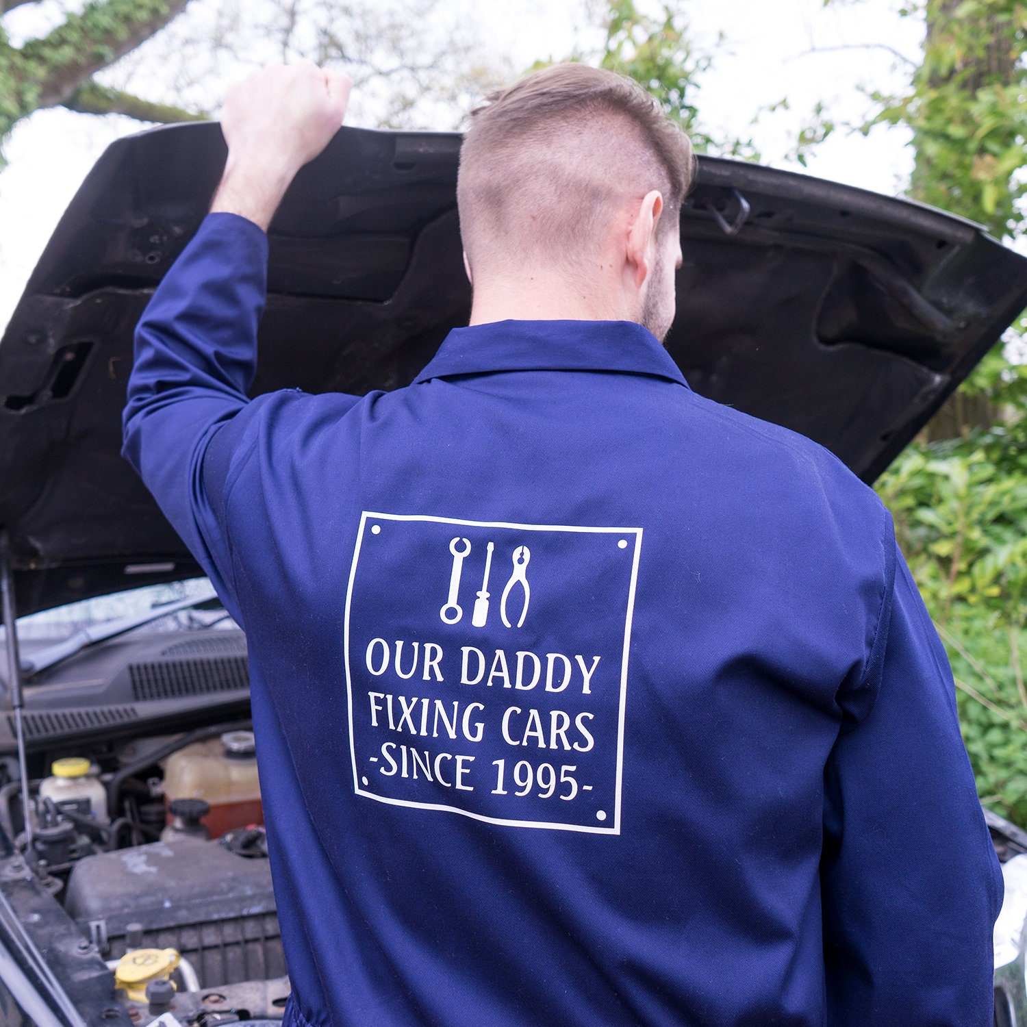personalised mechanic overalls
