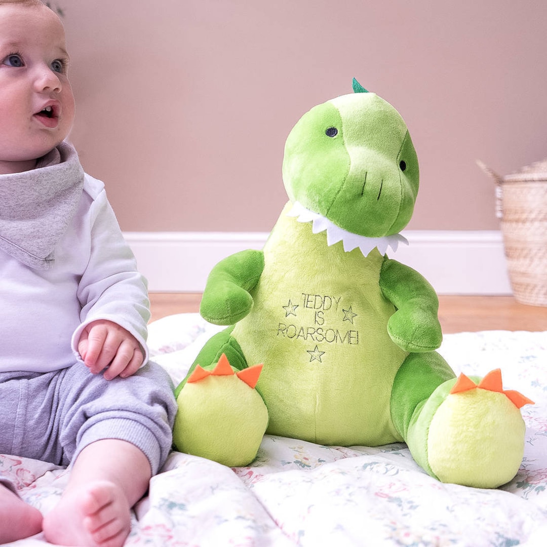 Dinosaur Soft Toy Dinosaur Plush Dinosaur Bear Gifts for Kids Personalised Toy Personalised
