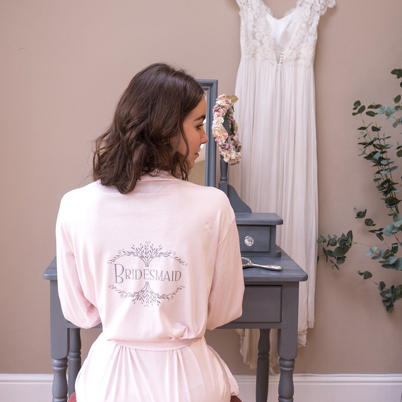 etsy bridesmaid dressing gowns