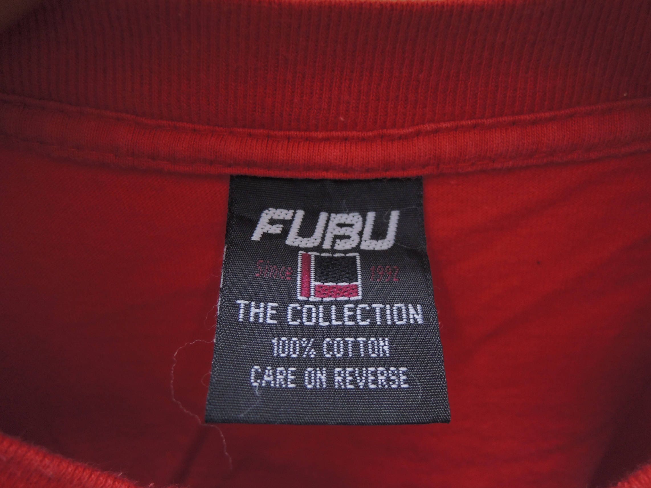 Vintage Fubu Minimalist Logo Small Pocket T Shirt Sport Street | Etsy UK