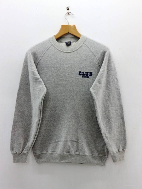 Vintage Adidas Athletic Club Minimalist Logo Sweatshirt Sport | Etsy  Australia