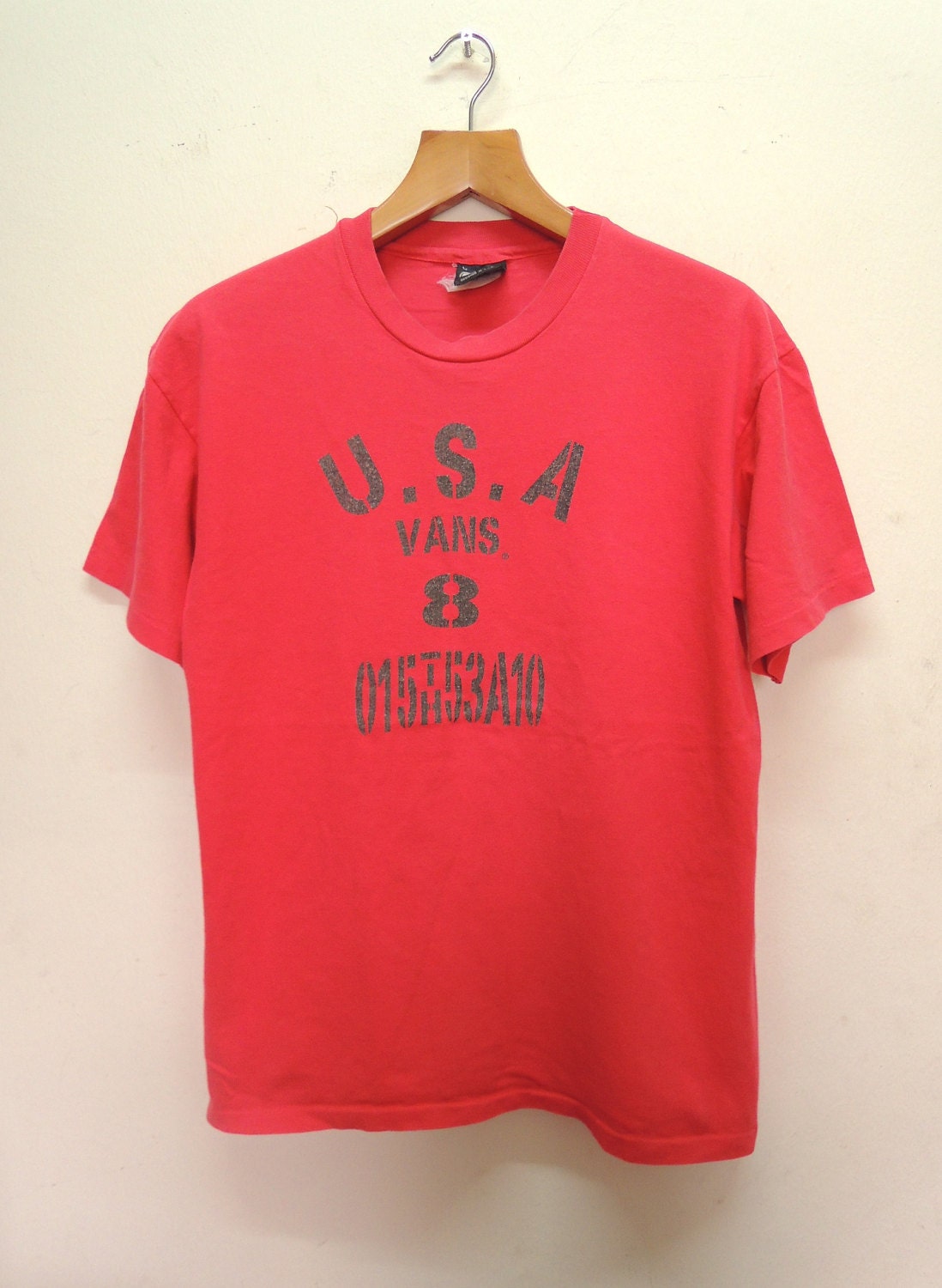 Vintage Vans Usa Skate Street Wear T Shirt Etsy Ireland