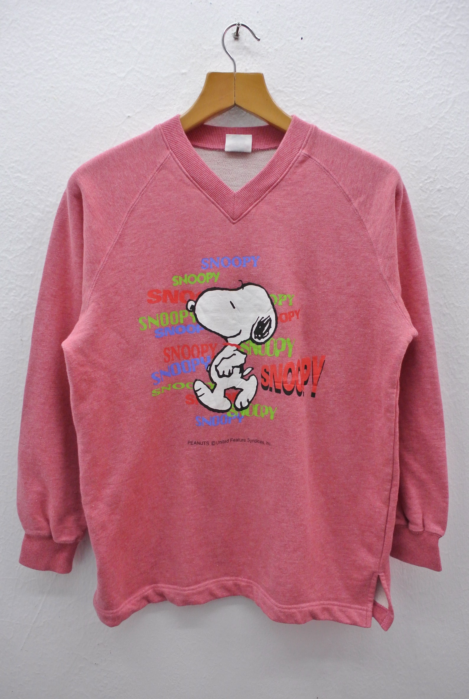 Vintage Snoopy Peanuts Sweatshirt Big Logo Sport Street Wear | Etsy