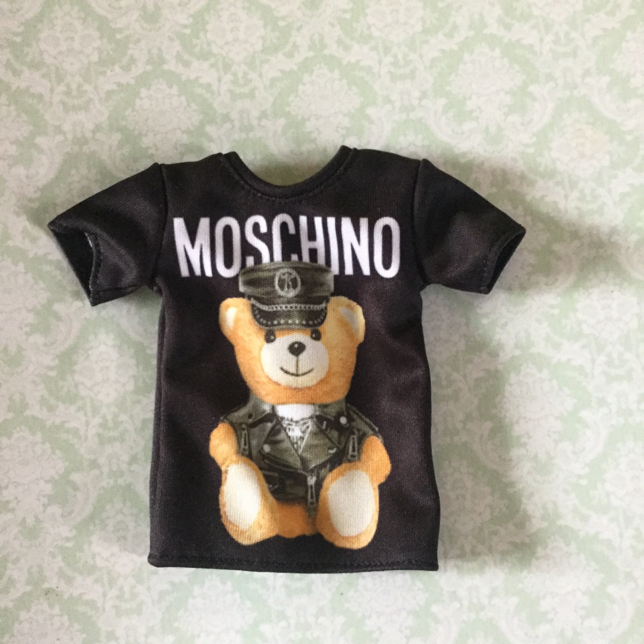Miniature of Moschino T shirt Black Bear for Fashion Royalty ken